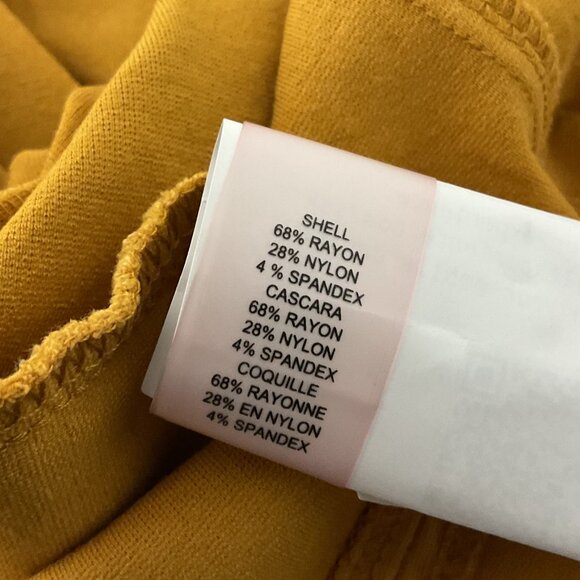 Vince Camuto Mustard Yellow Sleeveless Sheath Dress – Size 6 - Picture 5 of 5